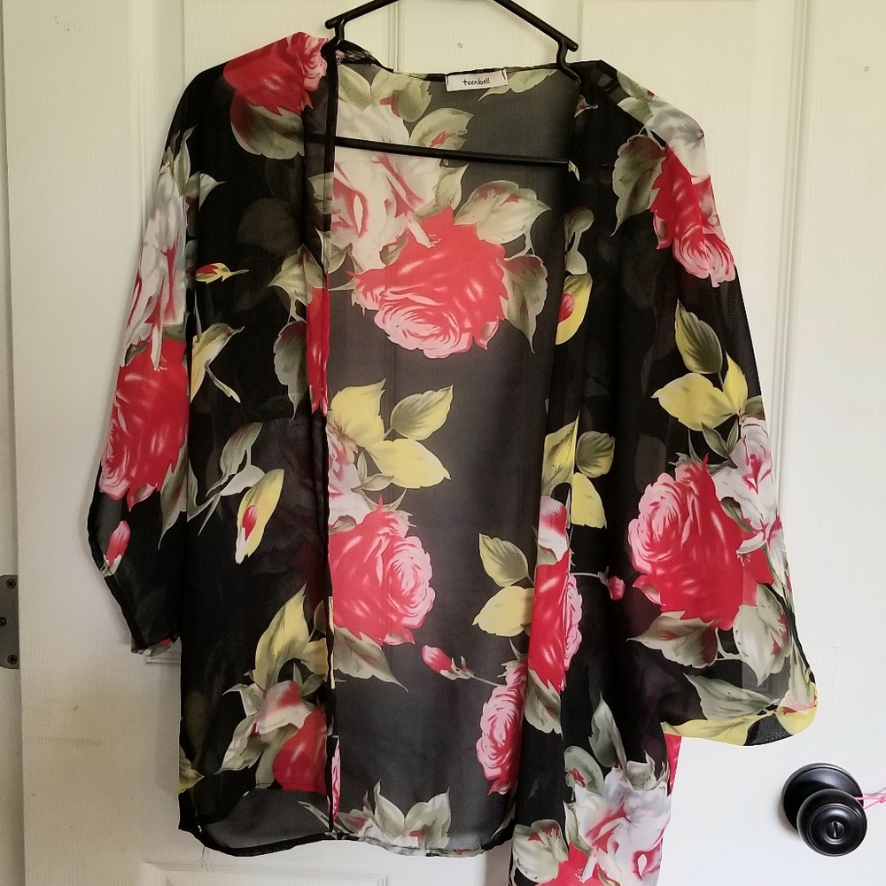 Floral Cover Up - Picture 2 of 2